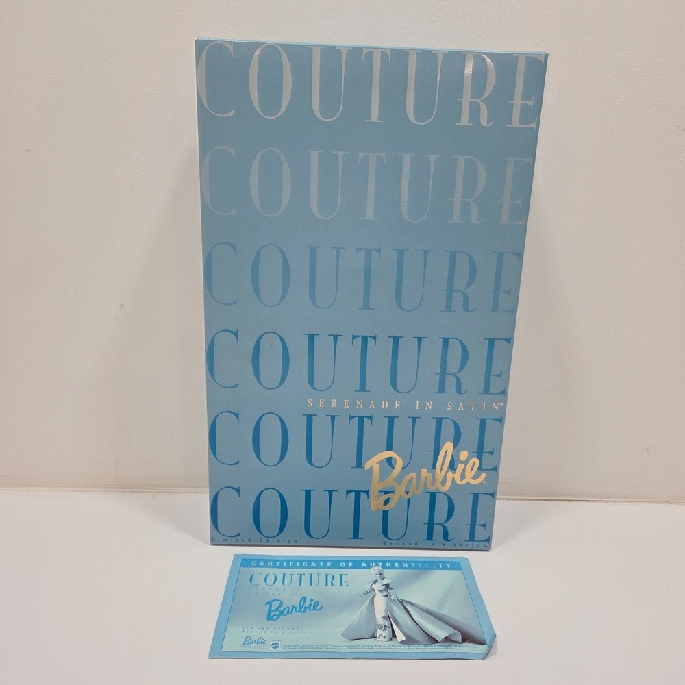Barbie 1996 SERENADE IN SATIN Couture Limited Edition 17572 NEW 2nd in Series - Picture 2 of 10